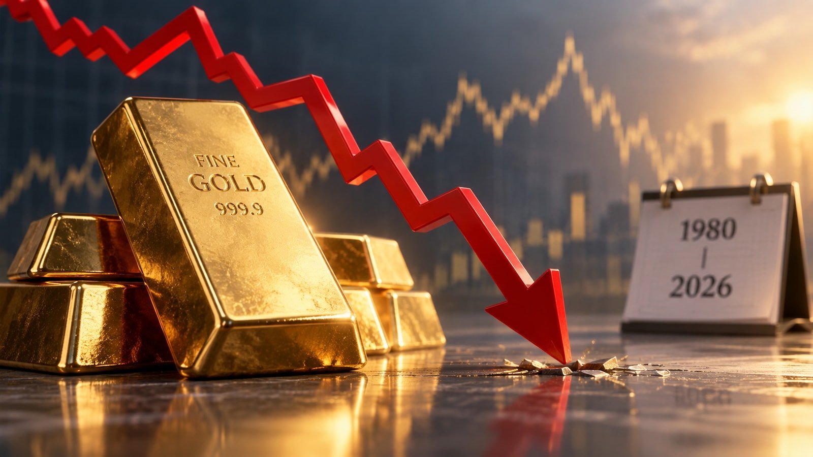 Gold prices fall Rs 1,500 in Delhi; silver stays flat at Rs 2.42 lakh per kilogram