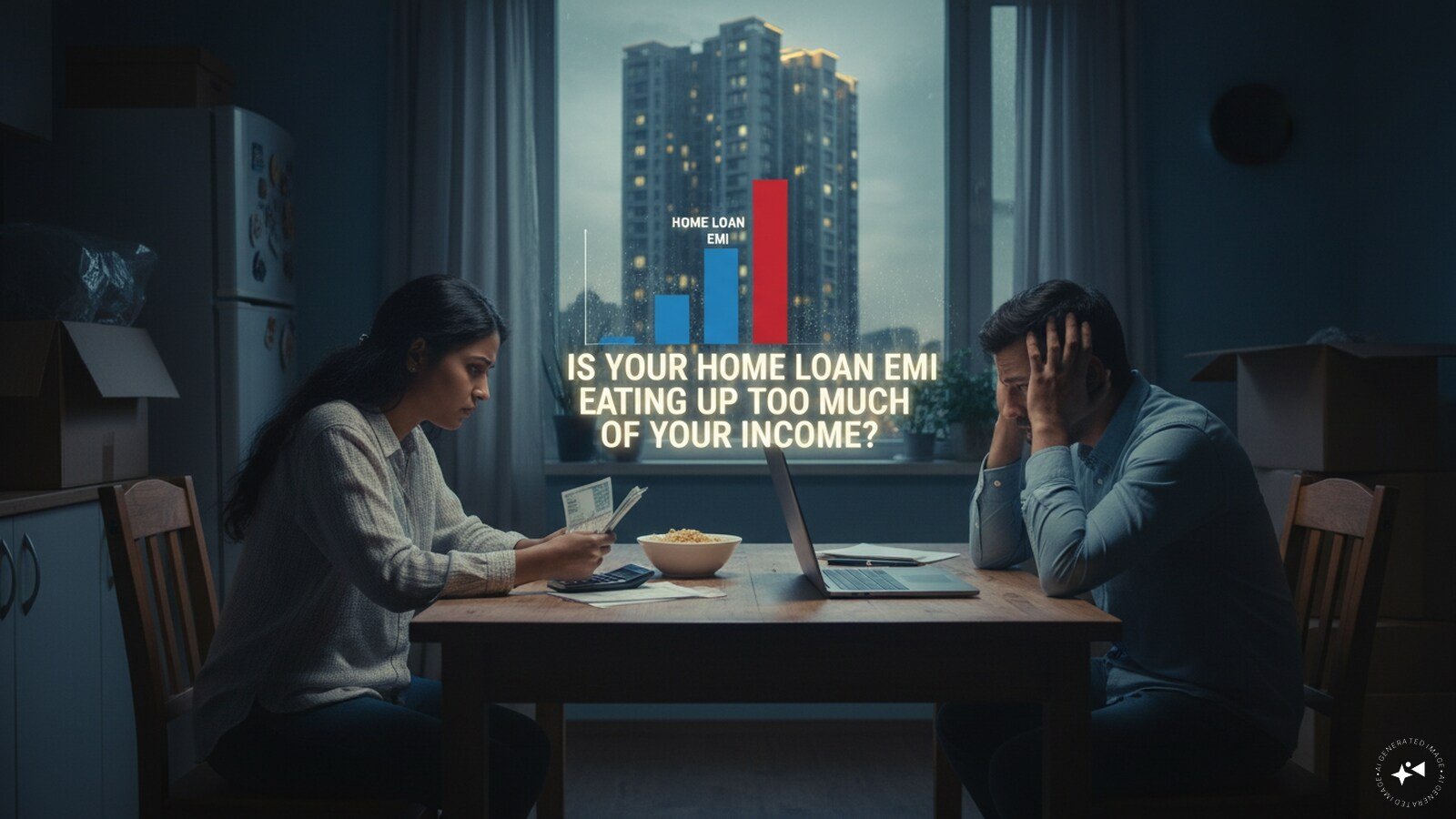 Is your home loan EMI eating up too much of your income?