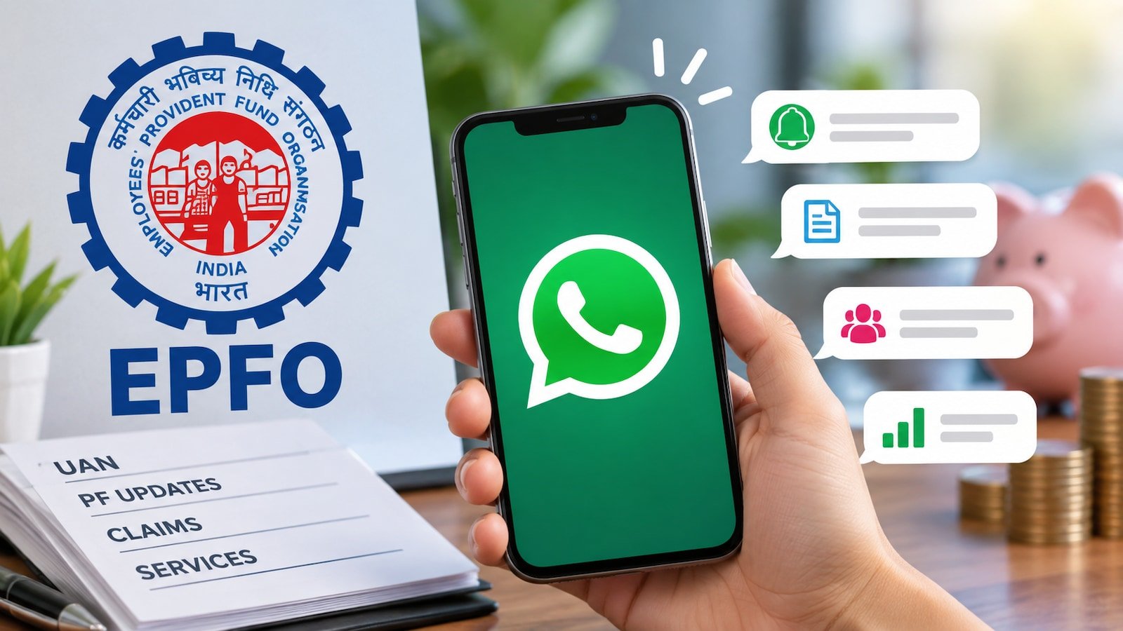 EPFO on WhatsApp: Employees' Provident Fund updates and services you may be missing