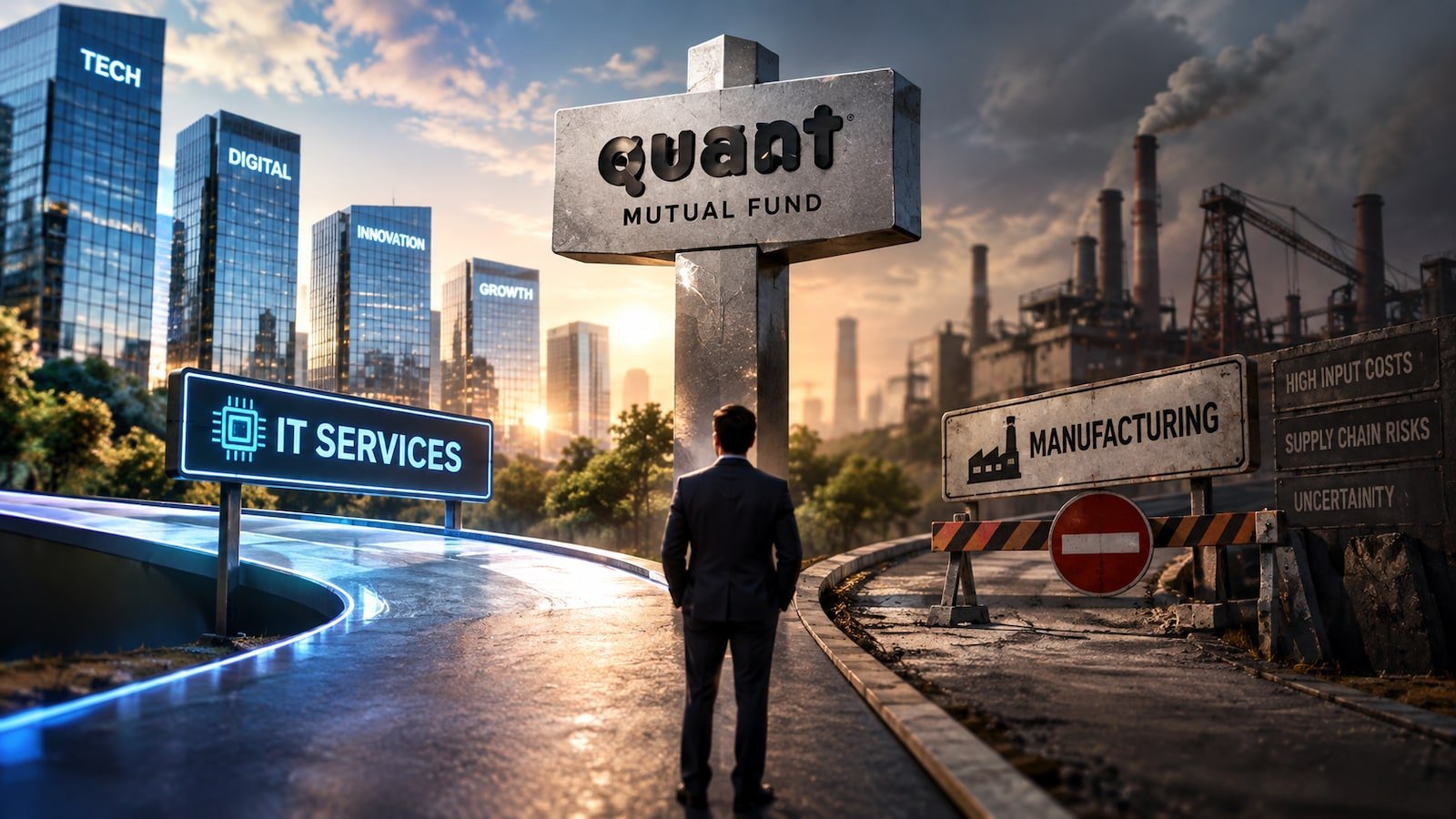 Quant MF looks beyond large caps for alpha, adds IT services and stays cautious on manufacturing