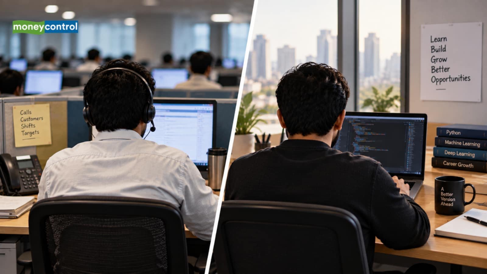 From Rs 3 LPA in BPO to Rs 18 LPA in AI: Man shares career journey after layoffs and unemployment