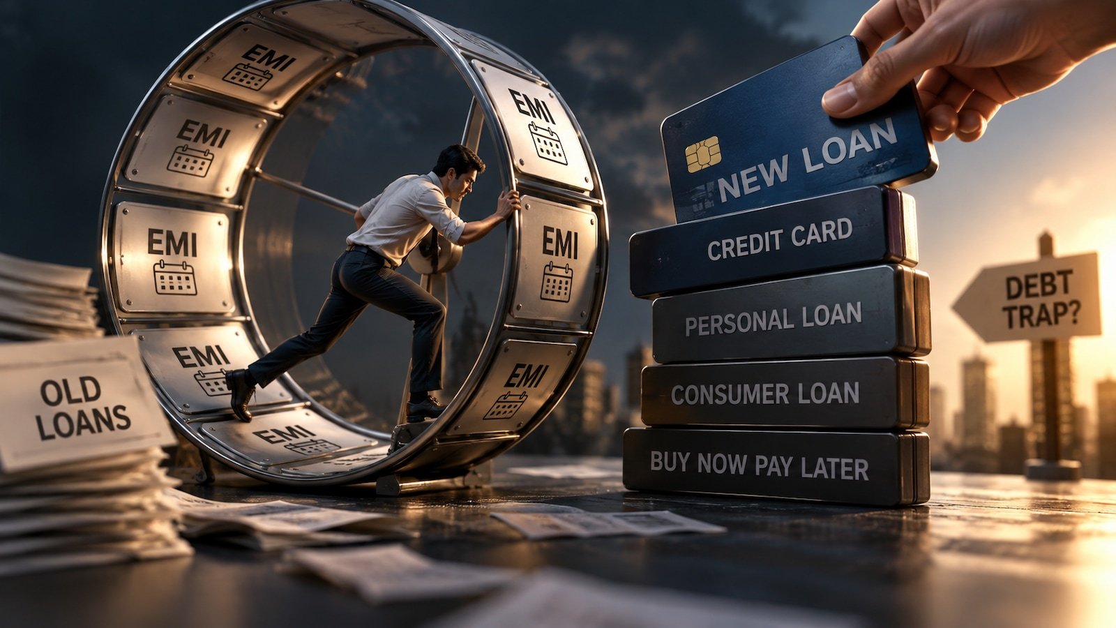 New loans to pay old EMIs: 40% of stressed borrowers are already doing it. What can go wrong?
