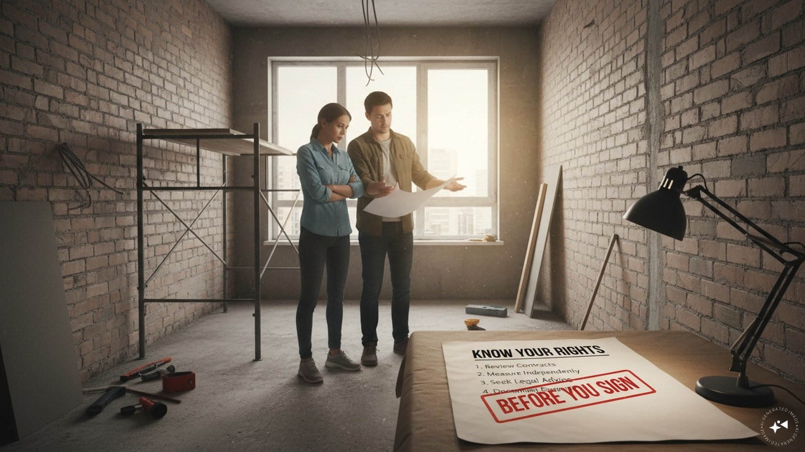 Builder changes your flat size? Know what you can do before signing