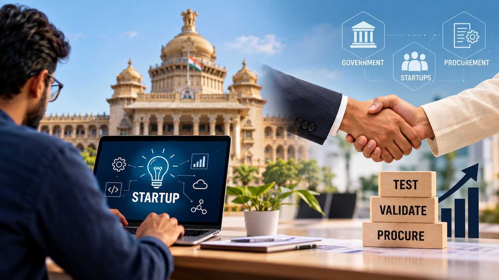 Karnataka issues order for Rs 25 cr ‘Government First’ initiative to support 100 startups