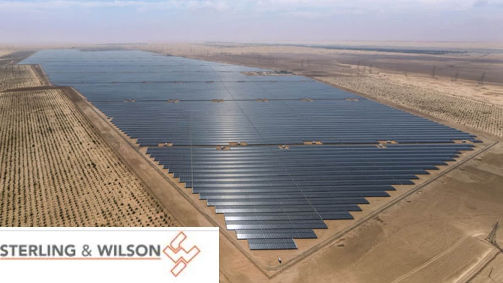 Sterling & Wilson Renewable Energy shares jump 6% on ₹985 crore orders win